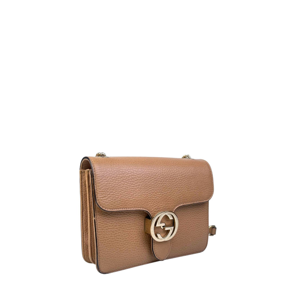Gucci Interlocking Small Beige