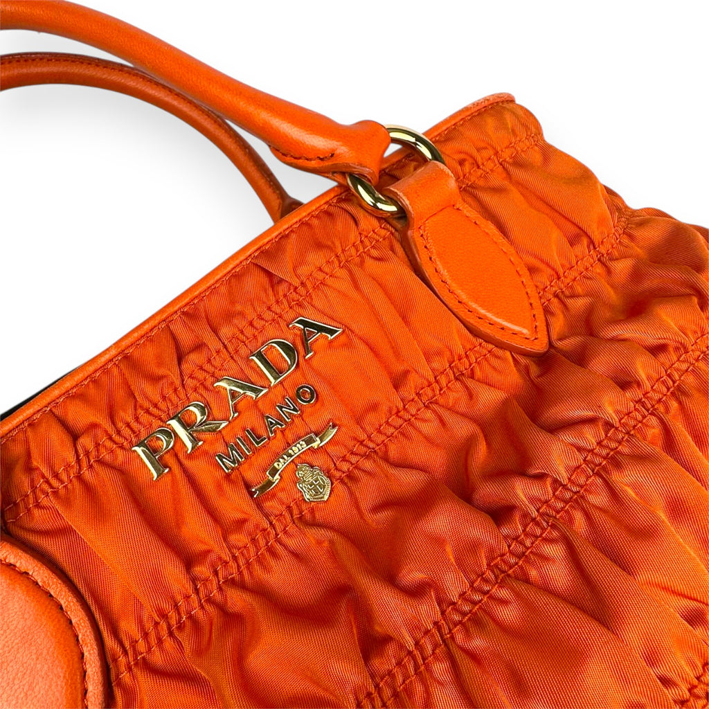 Prada Gaufre Orange