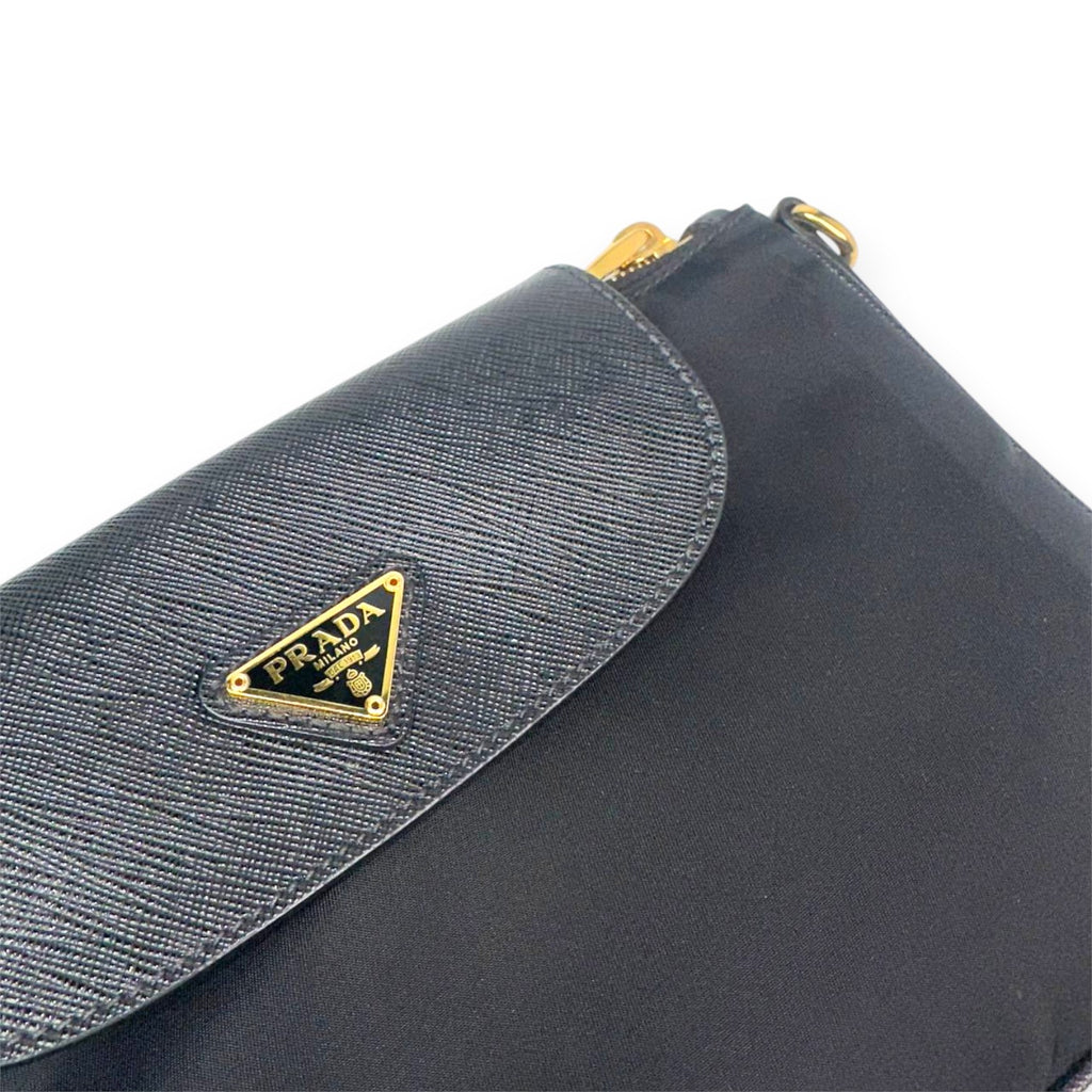 Prada Nylon Crossbody Black