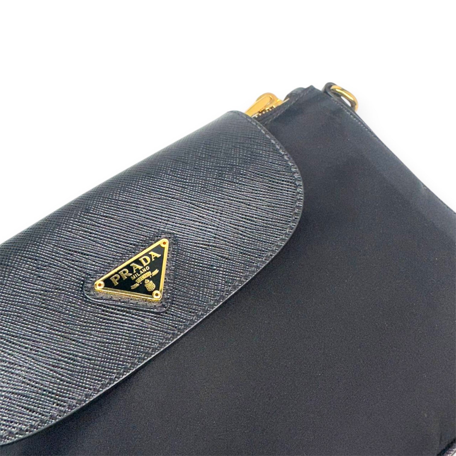 Prada Nylon Crossbody Black