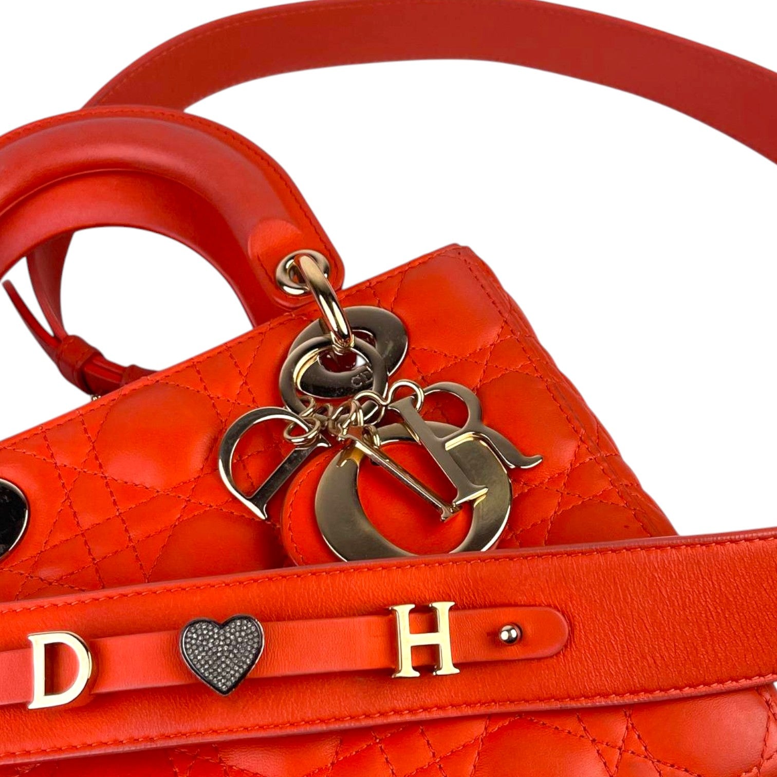 Lady Dior Orange - Small