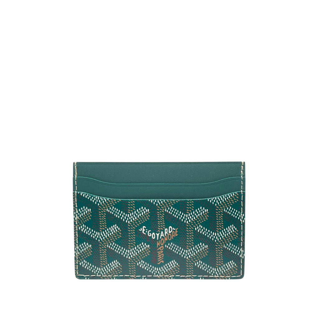Goyard Card Holder Green
