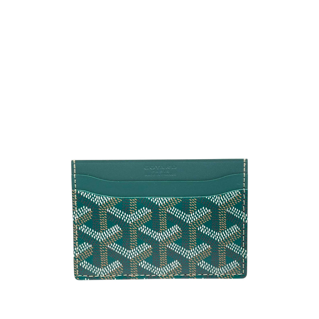 Goyard Card Holder Green