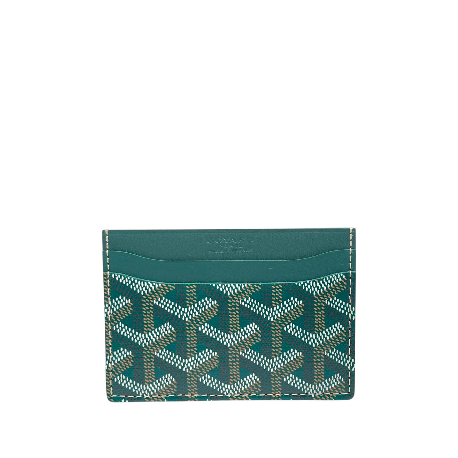 Goyard Card Holder Green