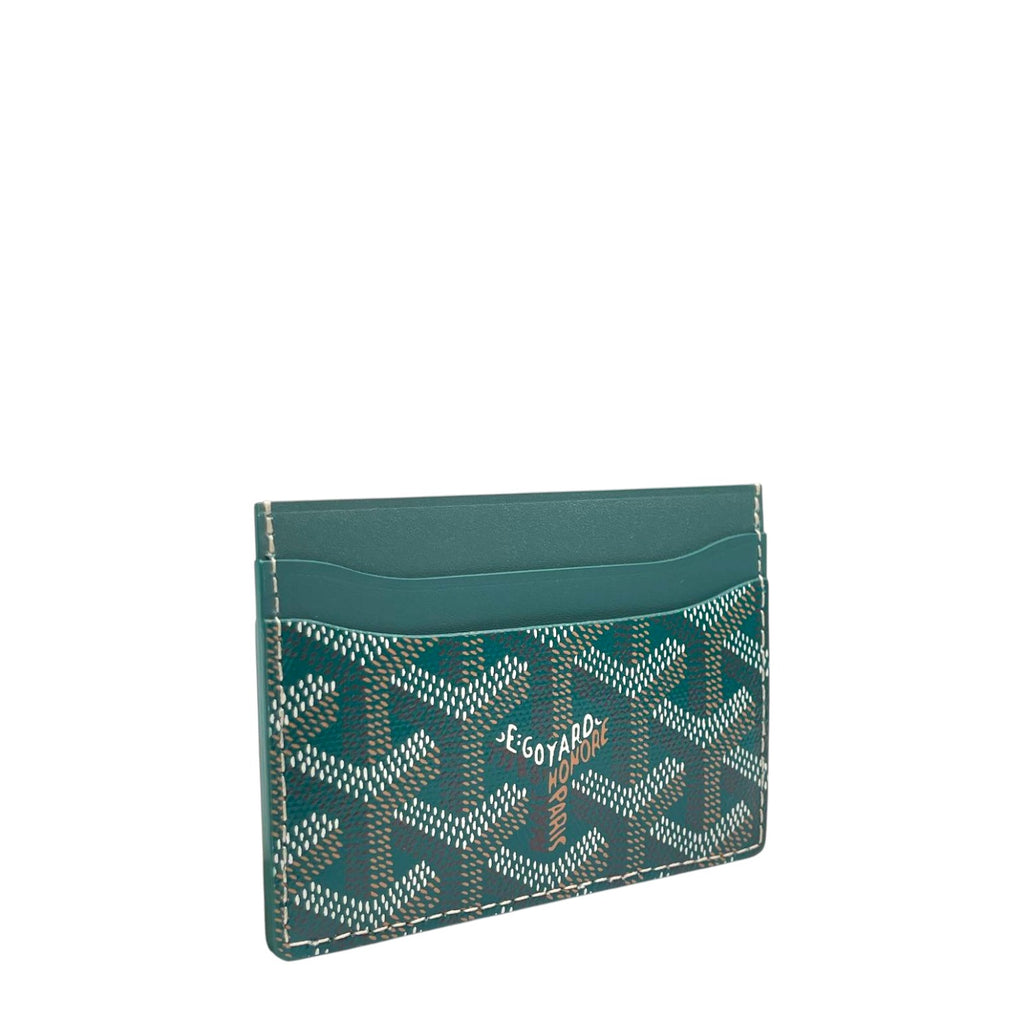 Goyard Card Holder Green