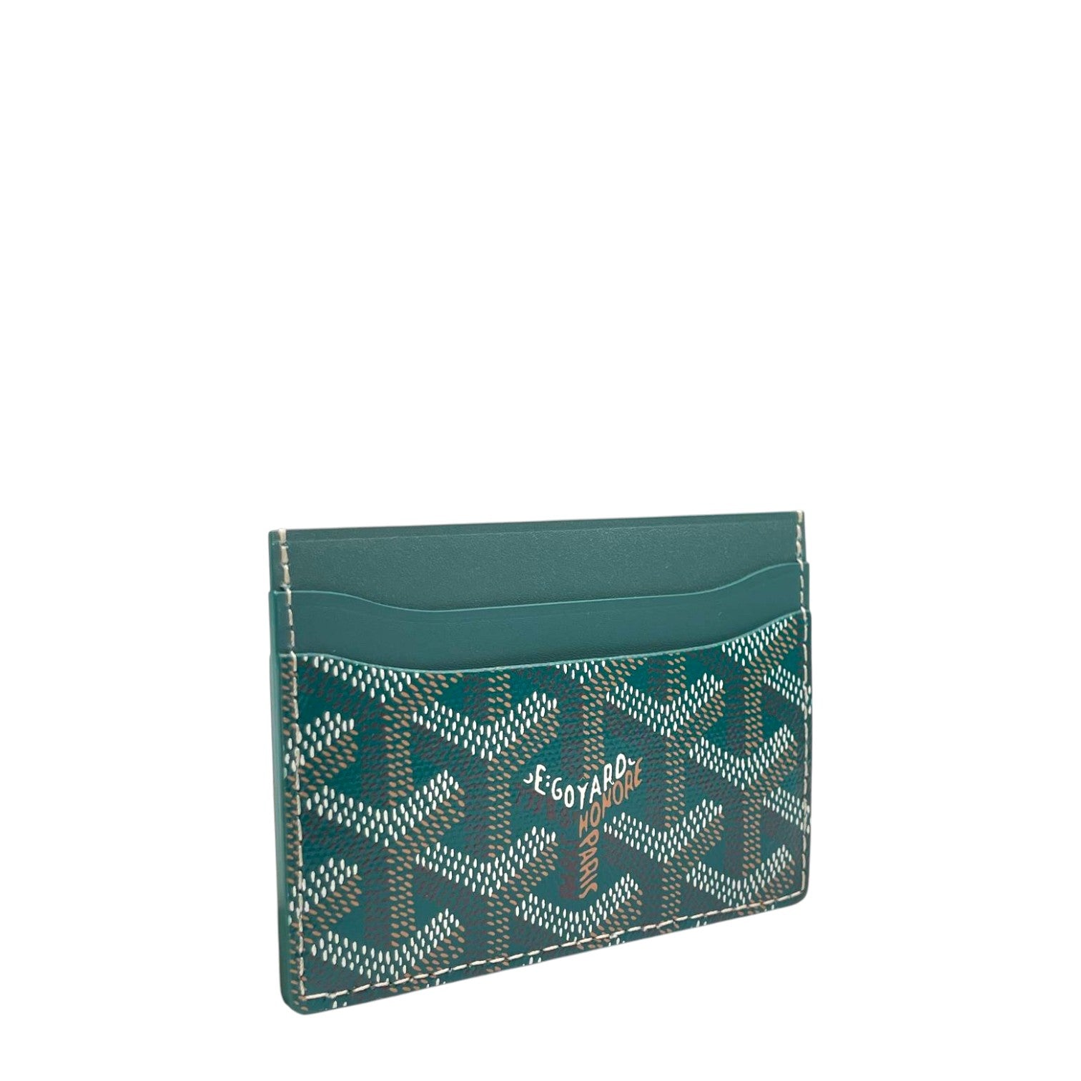 Goyard Card Holder Green