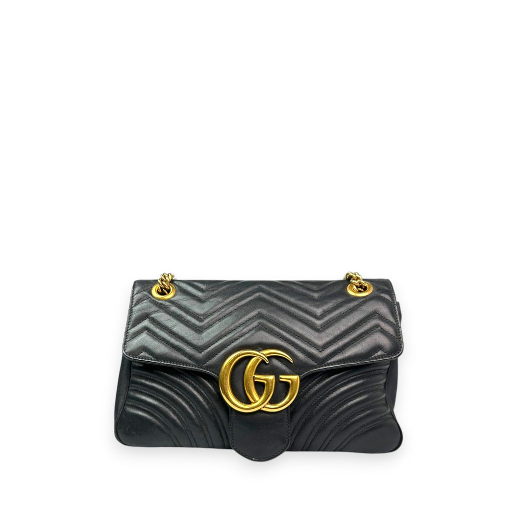 Gucci Marmont Medium Large GHW