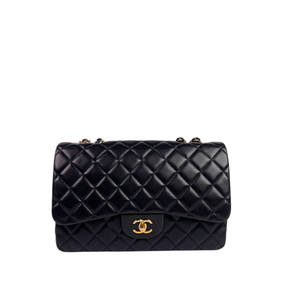 Chanel Classic Black Quilted Lambskin
