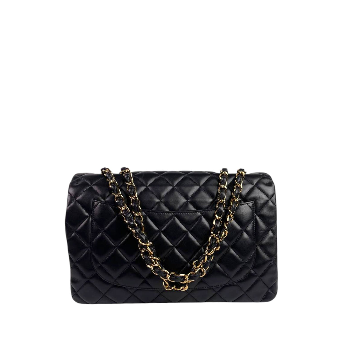 Chanel Classic Black Quilted Lambskin
