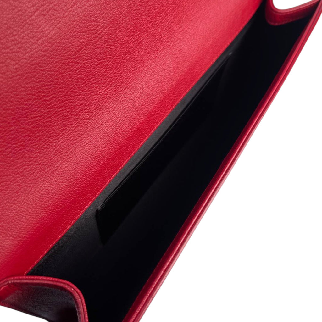 YSL Clutch Red