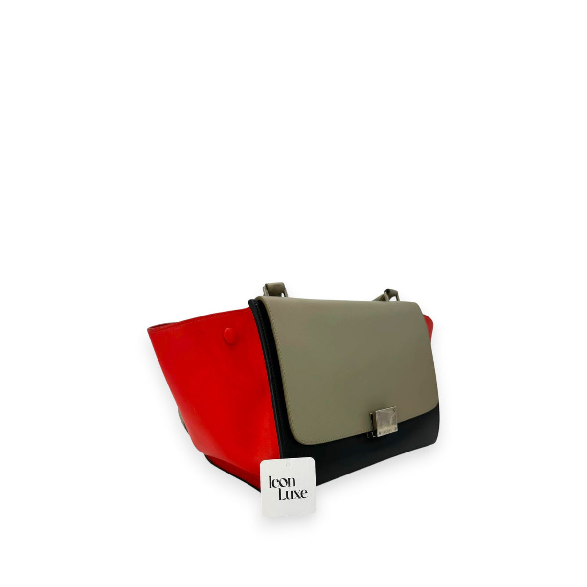 Celine Tricolor Trapeze Bag