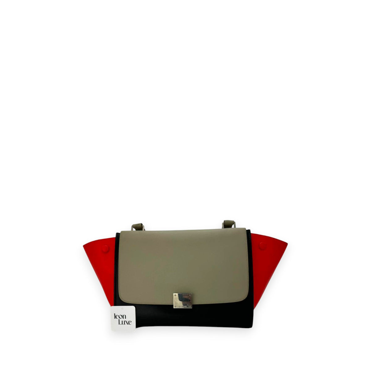Celine Tricolor Trapeze Bag