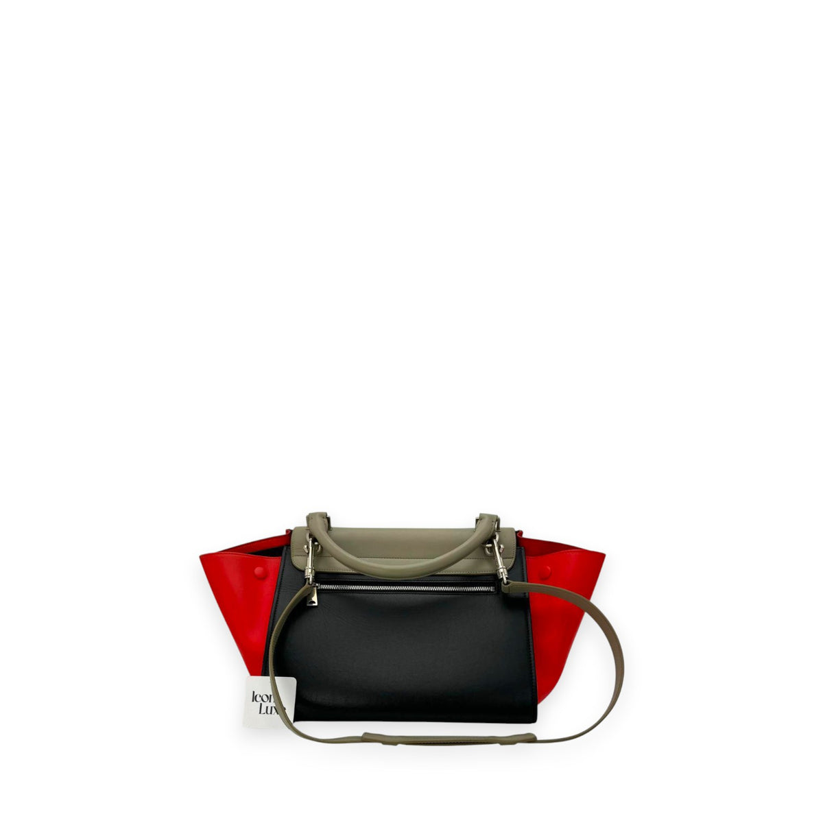 Celine Tricolor Trapeze Bag