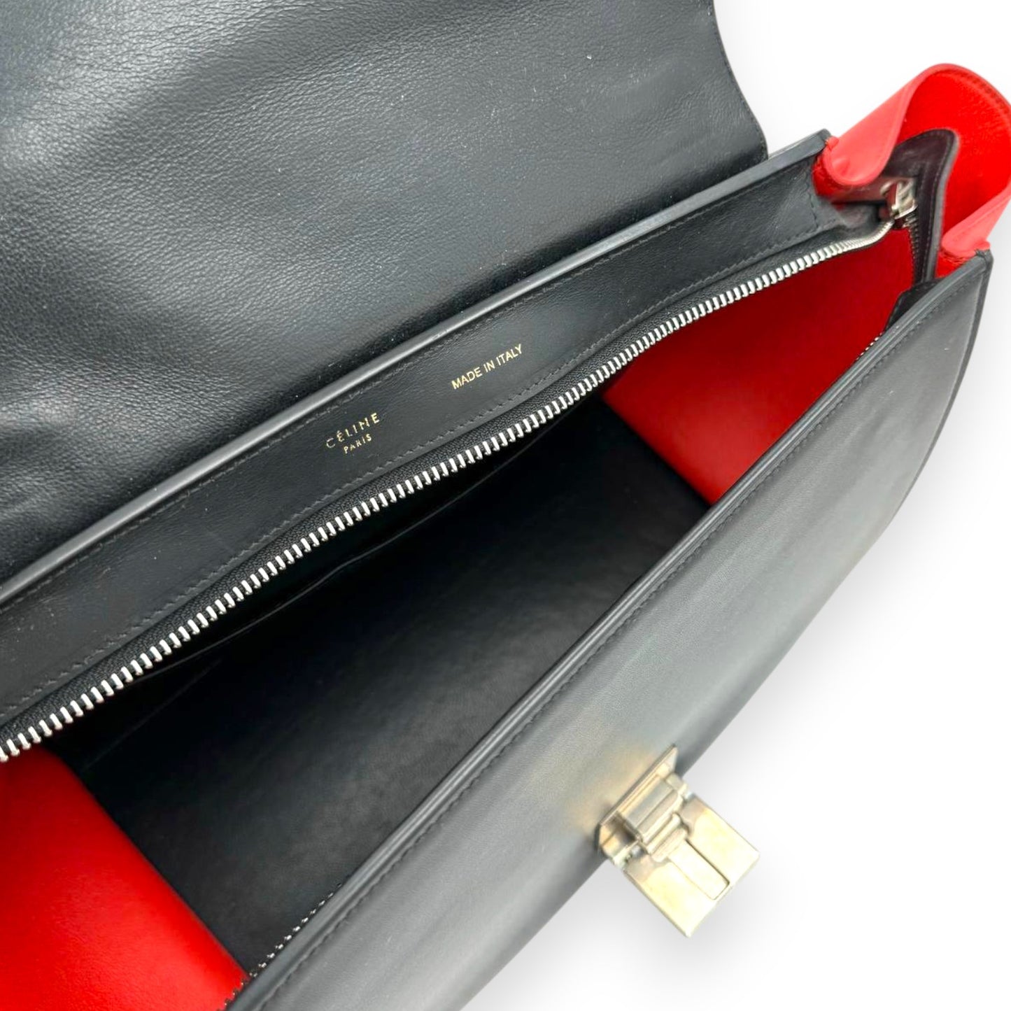 Celine Tricolor Trapeze Bag