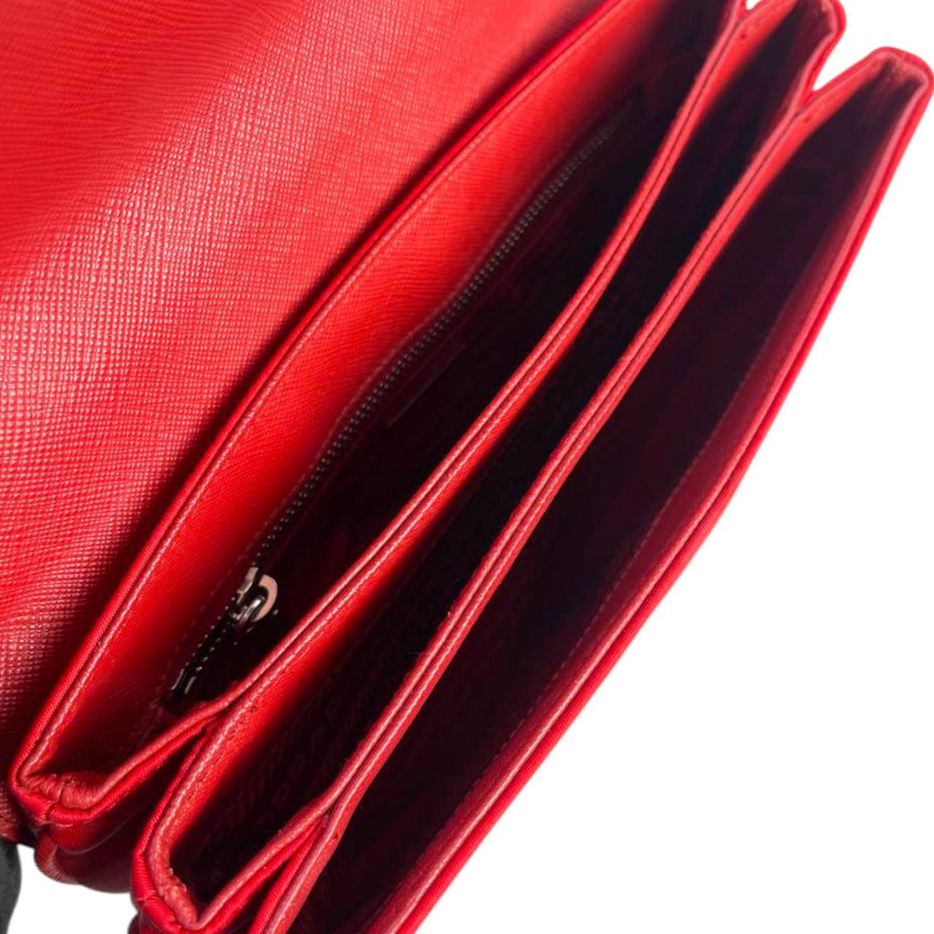Prada Saffiano Chain Shoulder Bag