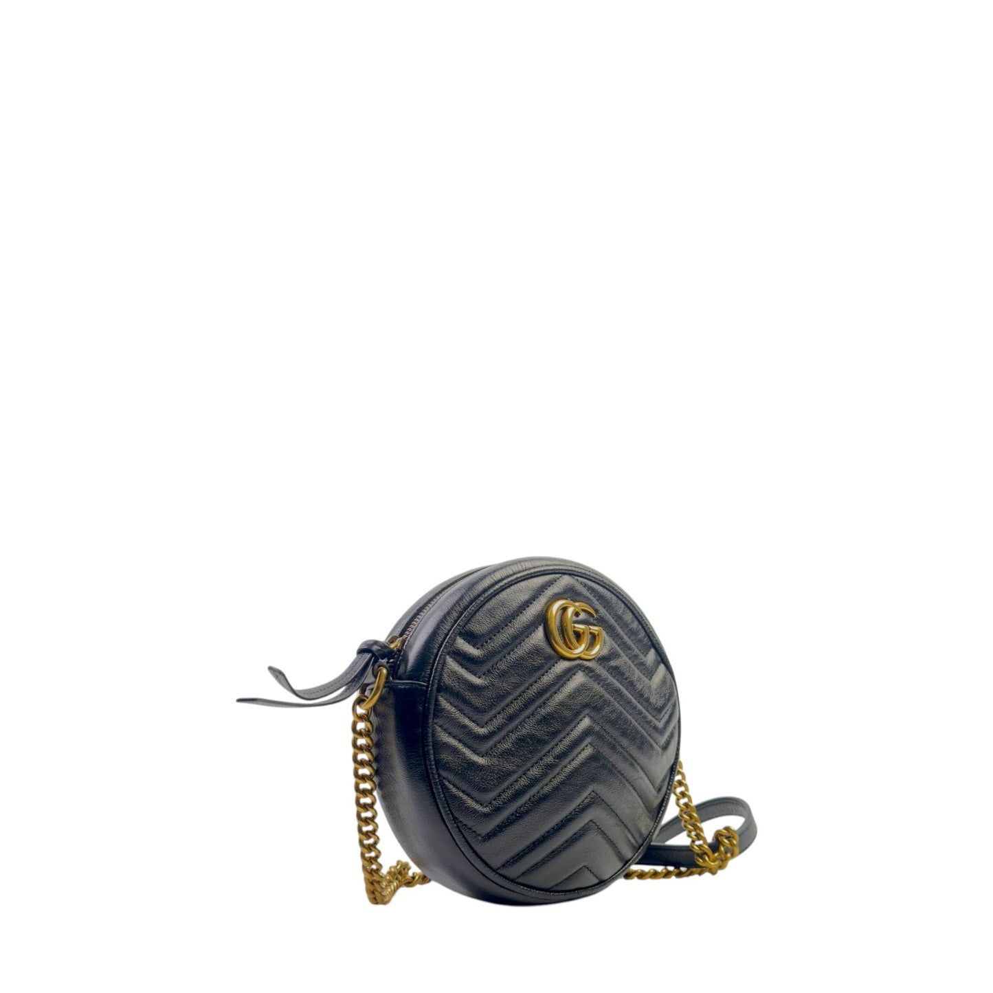 Gucci Marmont Mini Round Bag