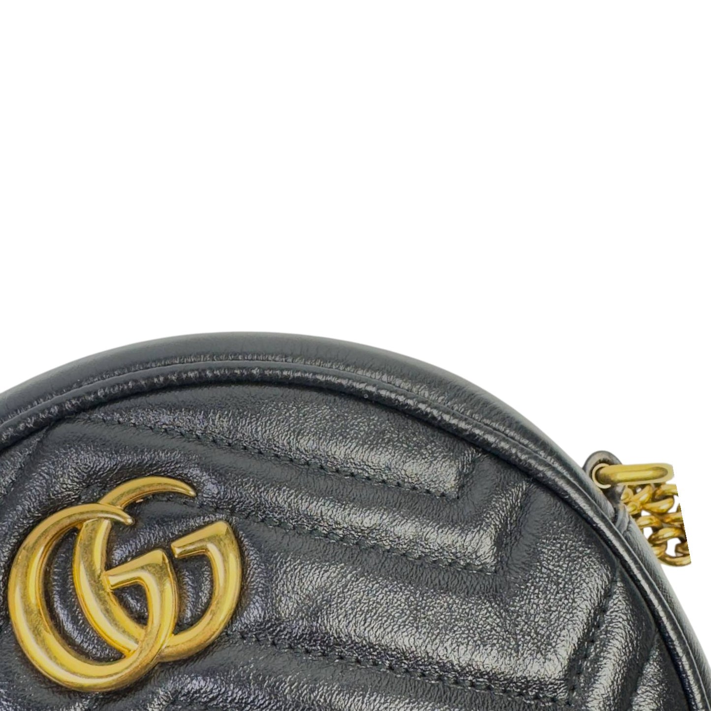 Gucci Marmont Mini Round Bag