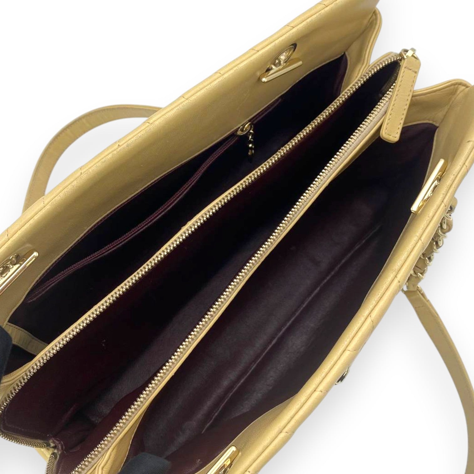 Chanel CC Chevron Tote Bag