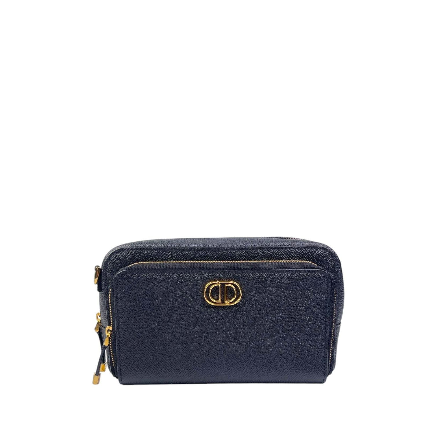 Dior Caro Double Pouch Shoulder Bag