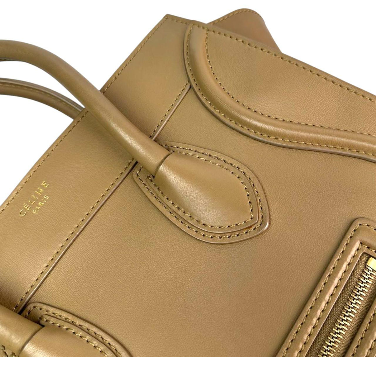 Celine Luggage Micro Tote Bag