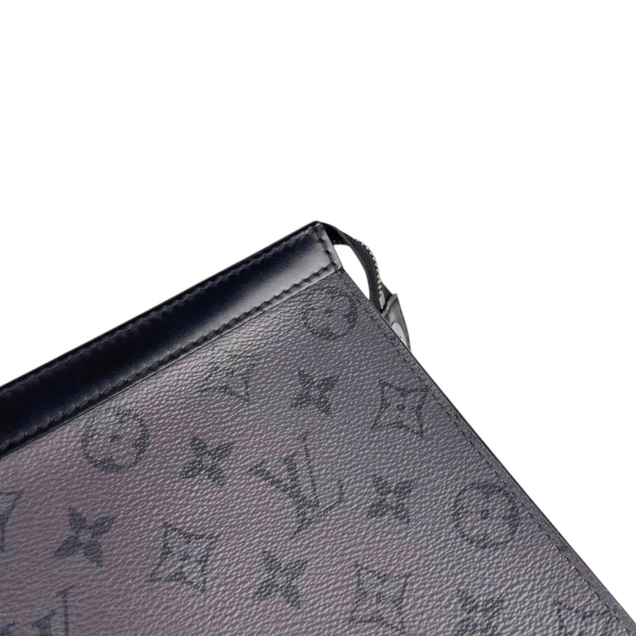 LV Pochette Voyage Grey Graphite