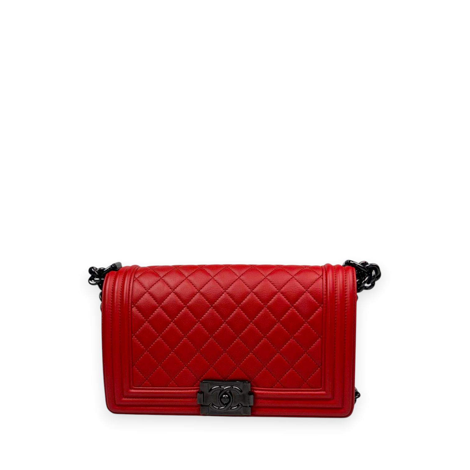 Chanel Le Boy Red