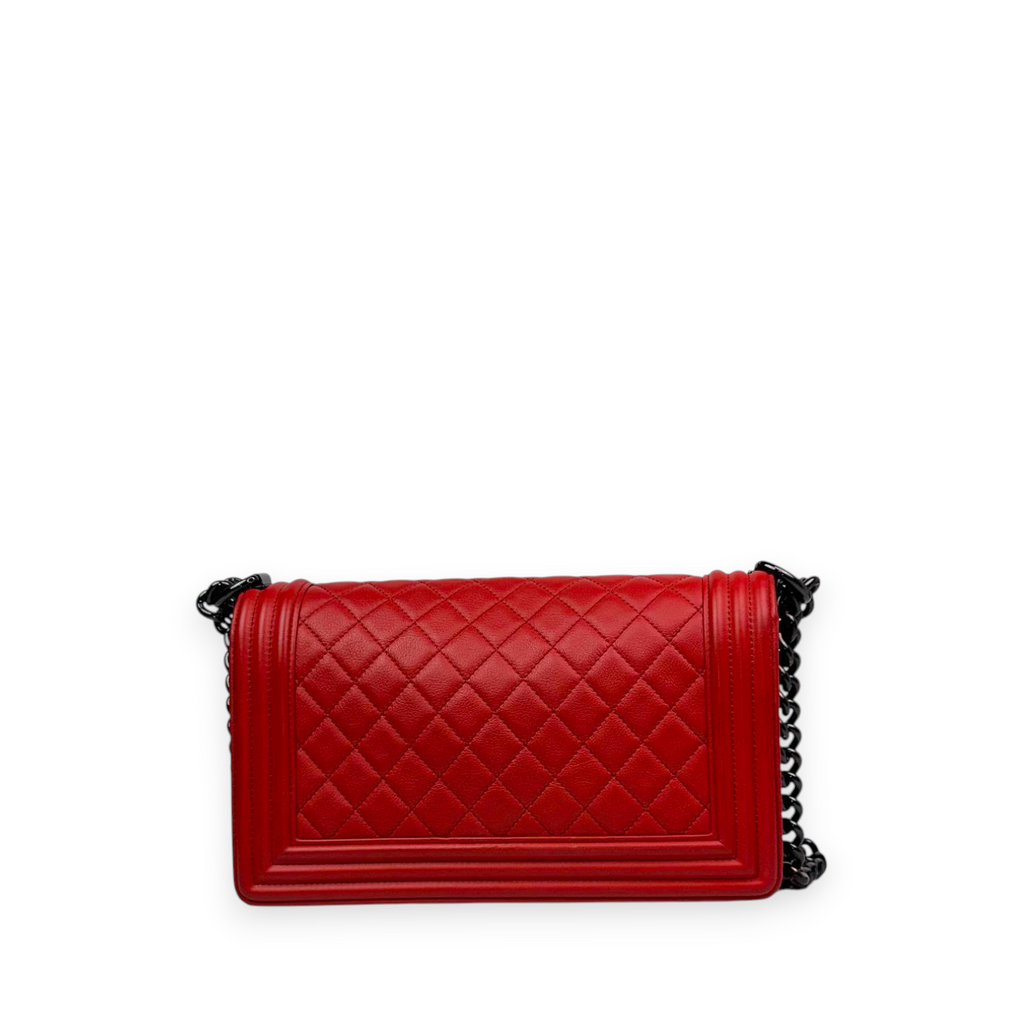 Chanel Le Boy Red