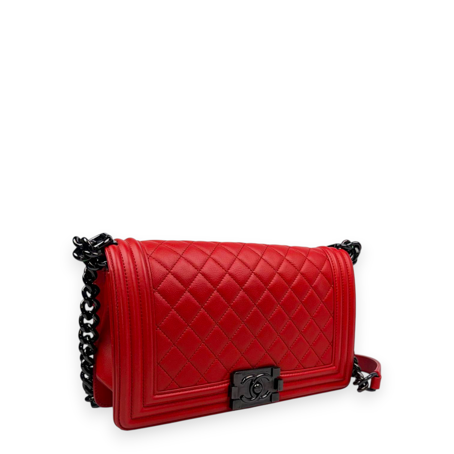 Chanel Le Boy Red