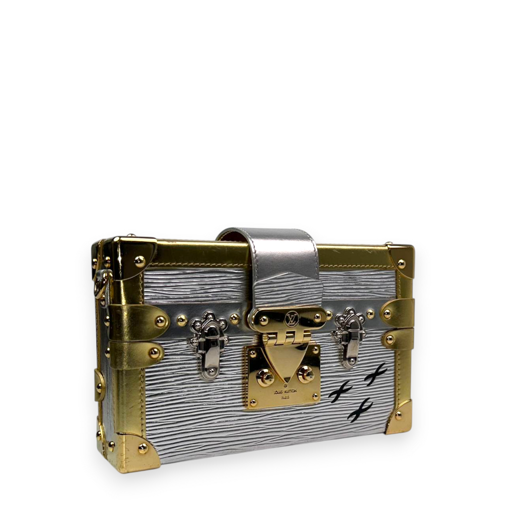 LV Petite Malle Silver