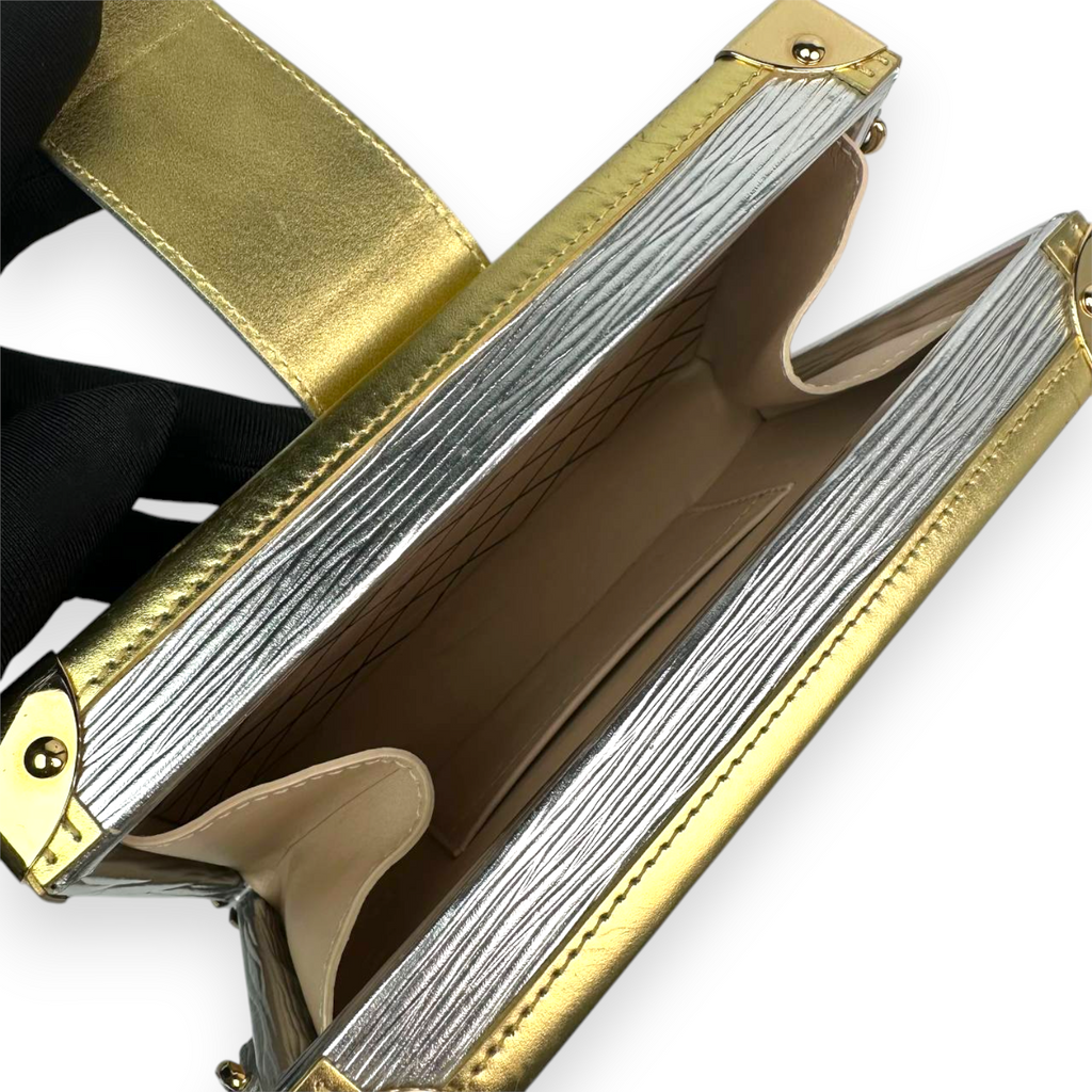 LV Petite Malle Silver