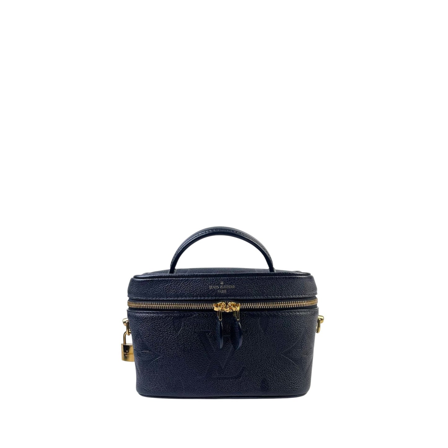 Louis Vuitton Vanity Empreinte Leather Black PM