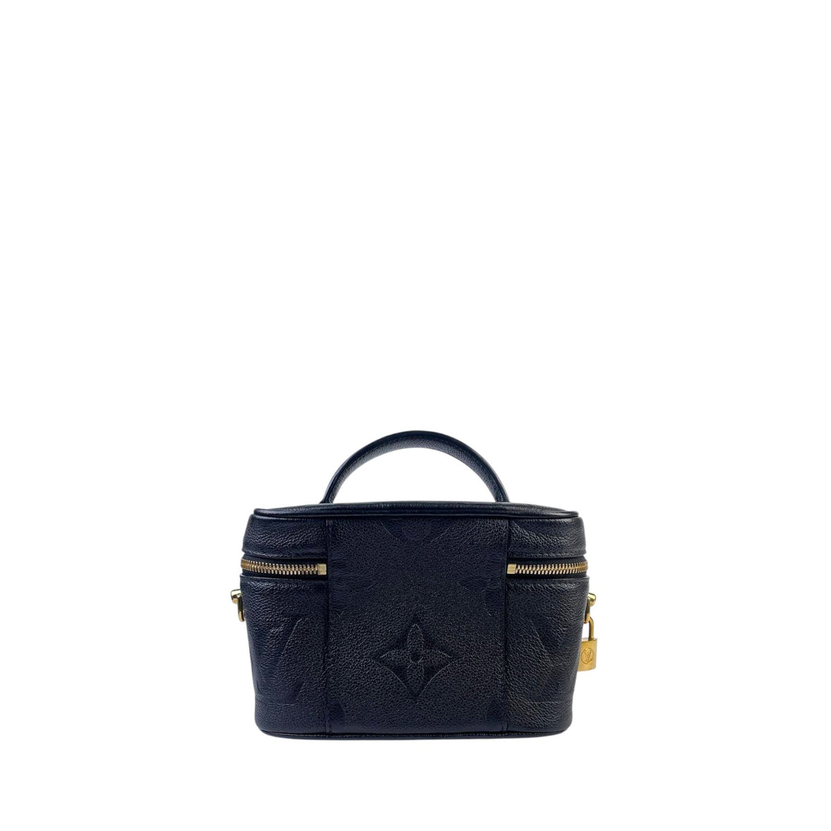 Louis Vuitton Vanity Empreinte Leather Black PM