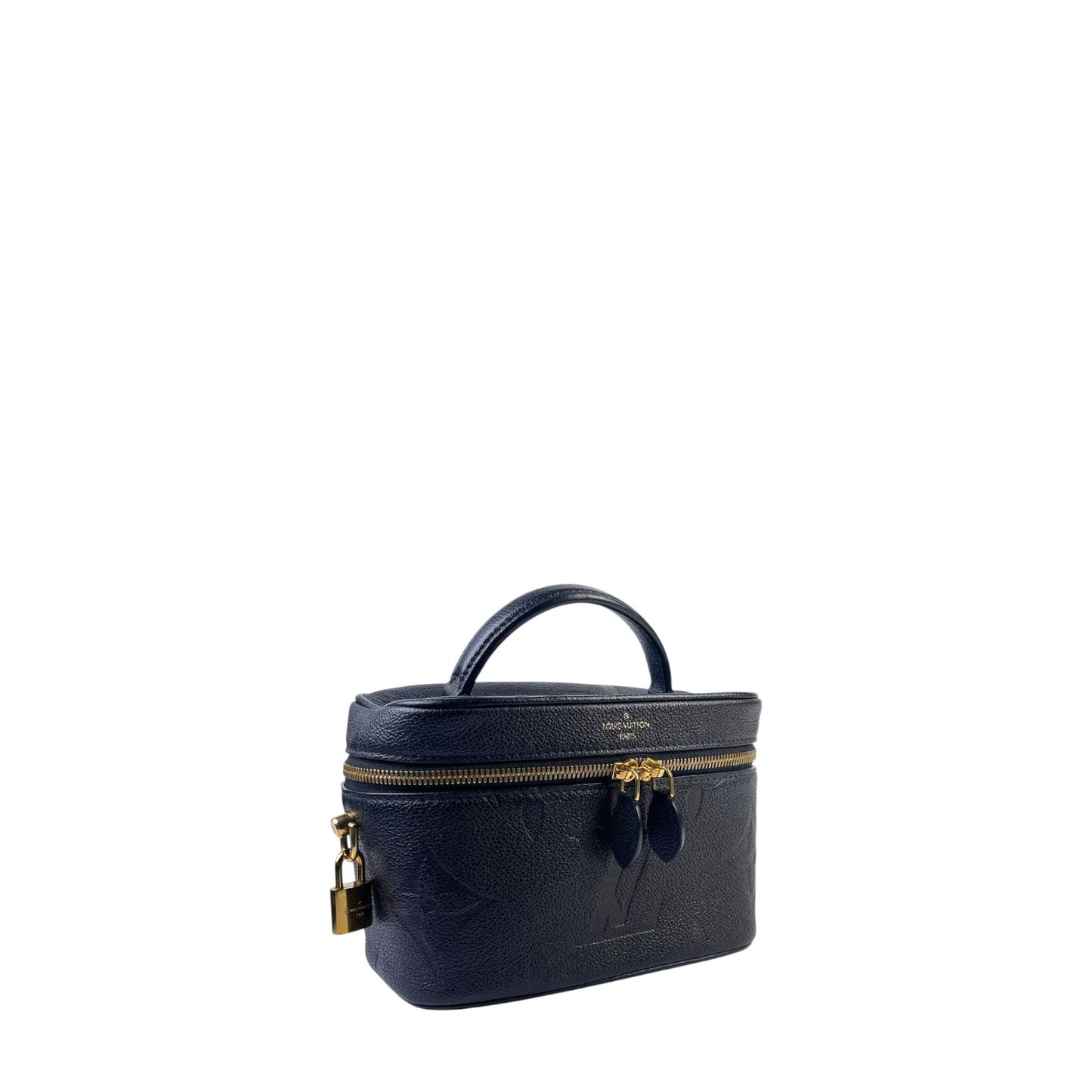 Louis Vuitton Vanity Empreinte Leather Black PM