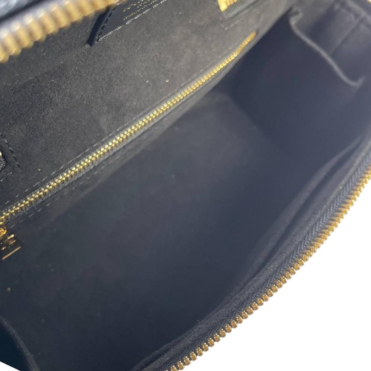 Louis Vuitton Vanity Empreinte Leather Black PM
