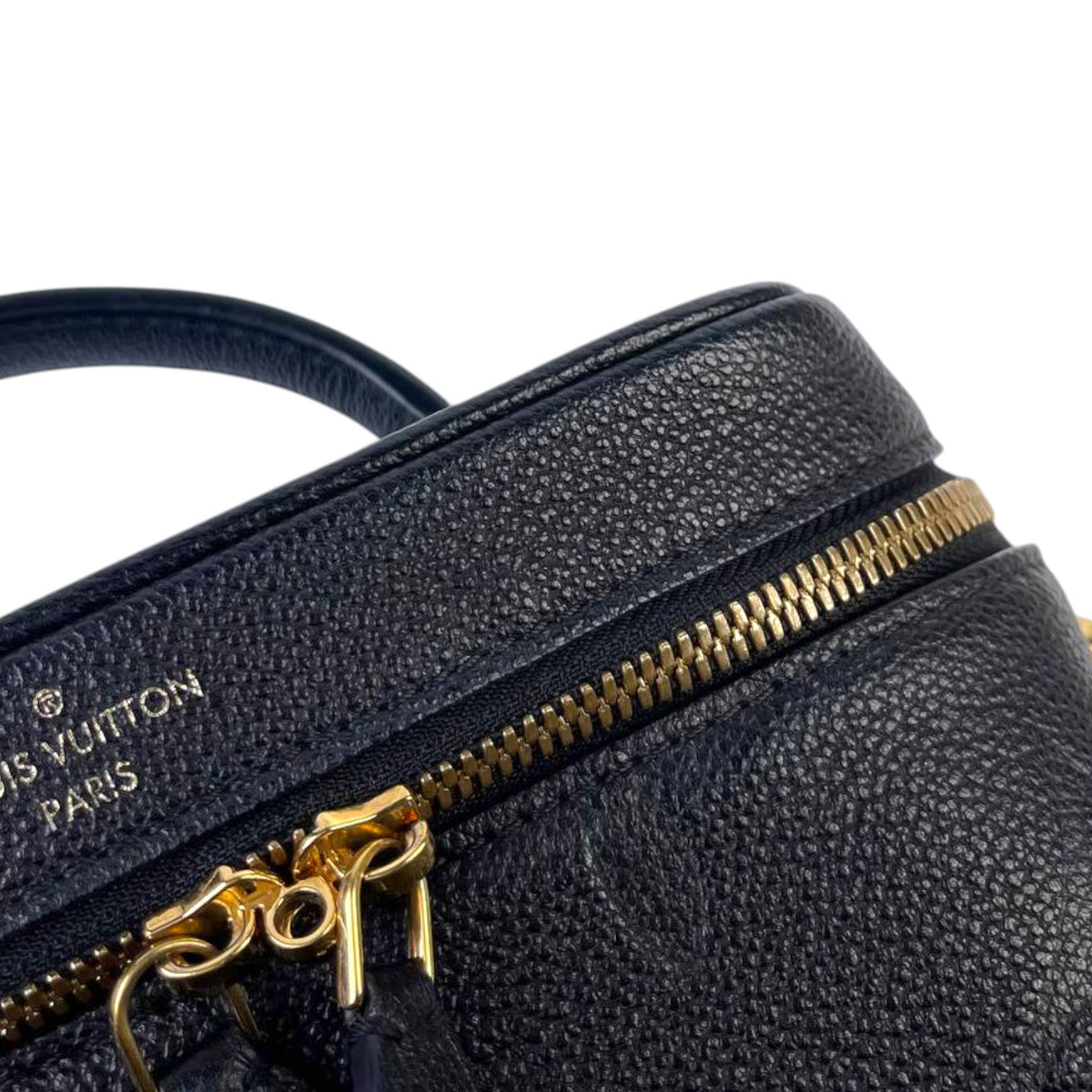 Louis Vuitton Vanity Empreinte Leather Black PM