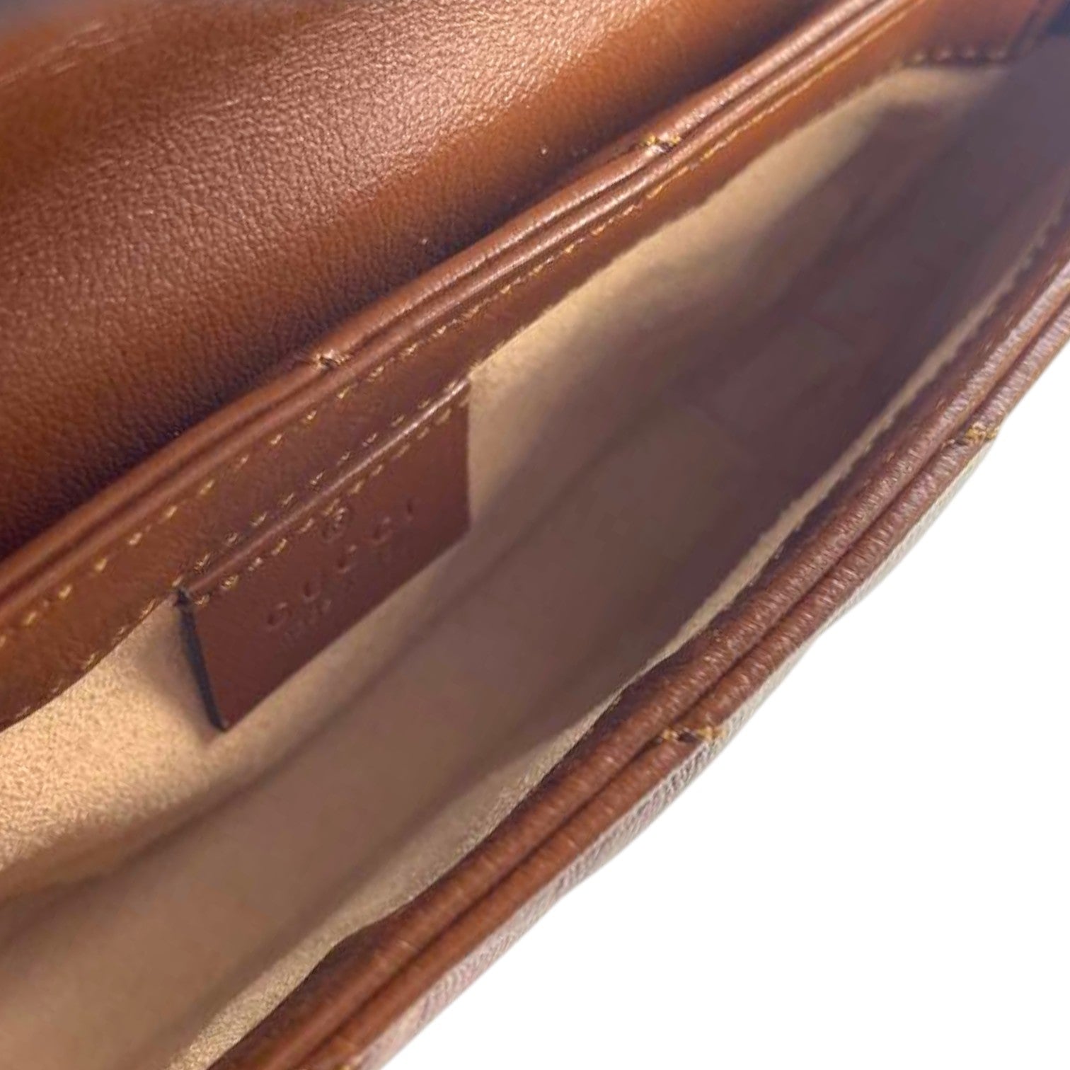 Gucci Supermini Marmont Brown