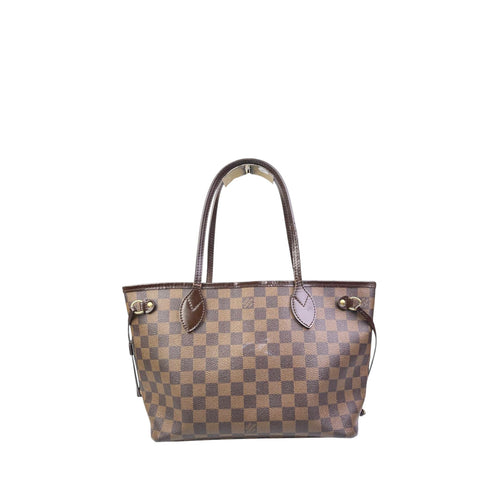 LV Neverfull PM Damier Ebene