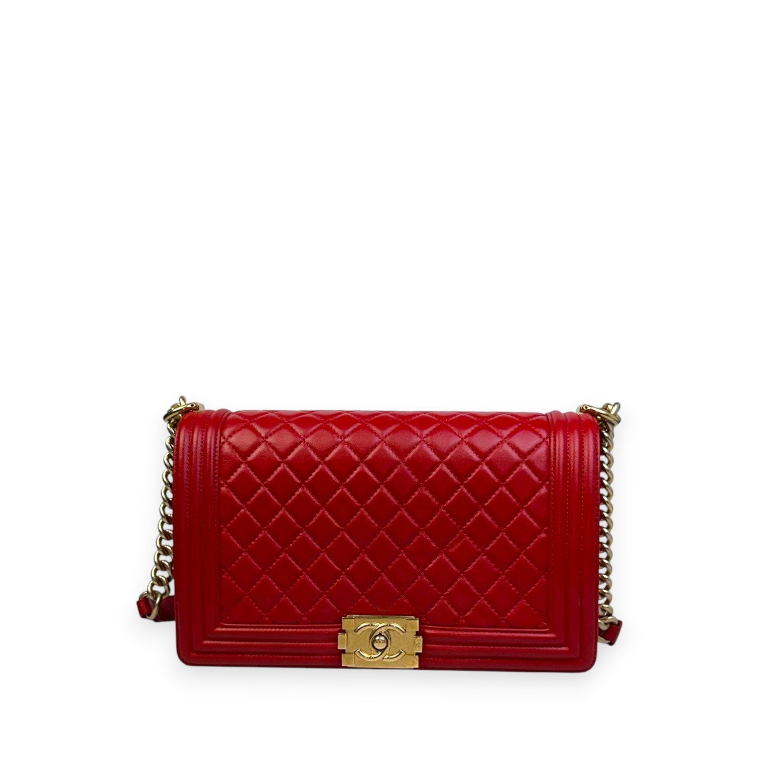 Chanel Le Boy Red
