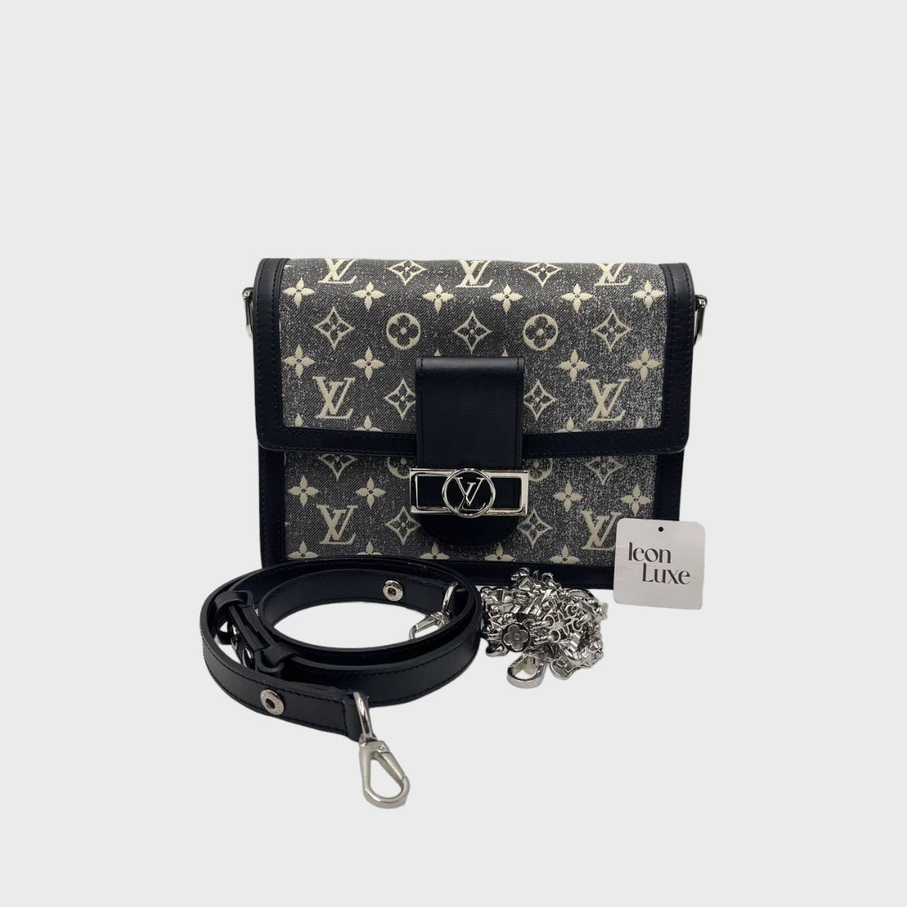 LV Canvas Dauphine MM