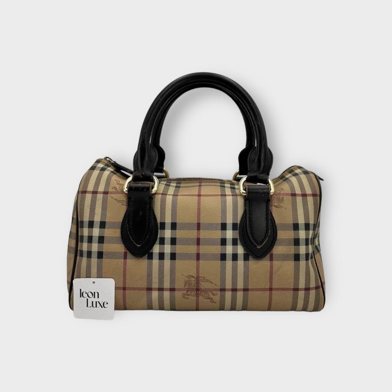 Burberry Haymarket Coated Canvas