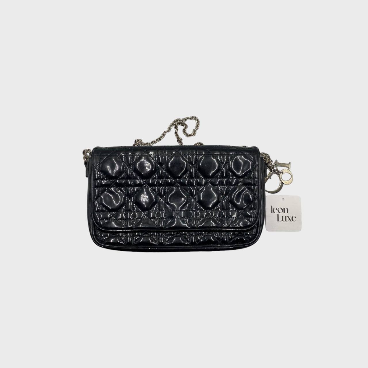 Dior Chain Crossbody Bag Enamel