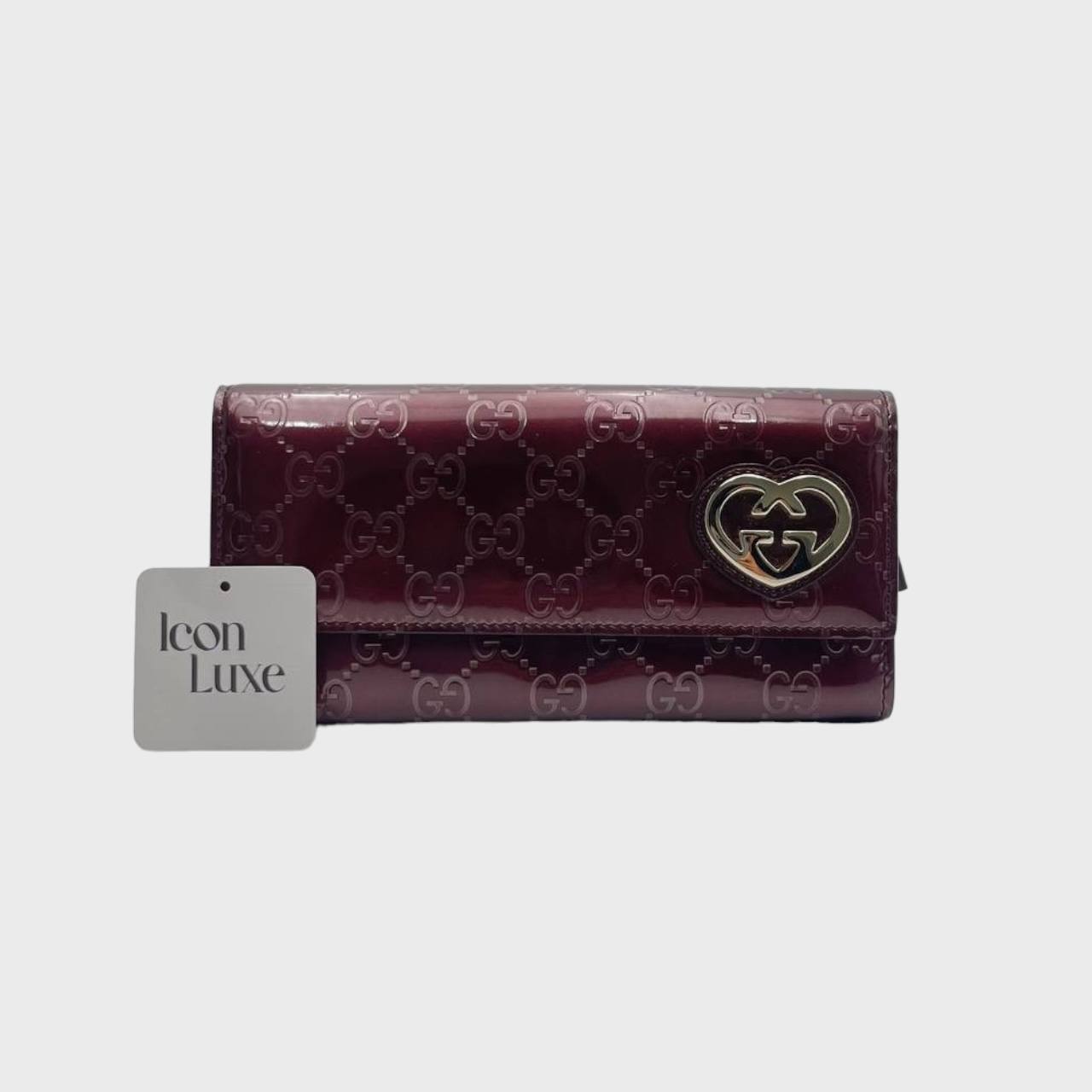 Gucci Guccisima Long Wallet Patent