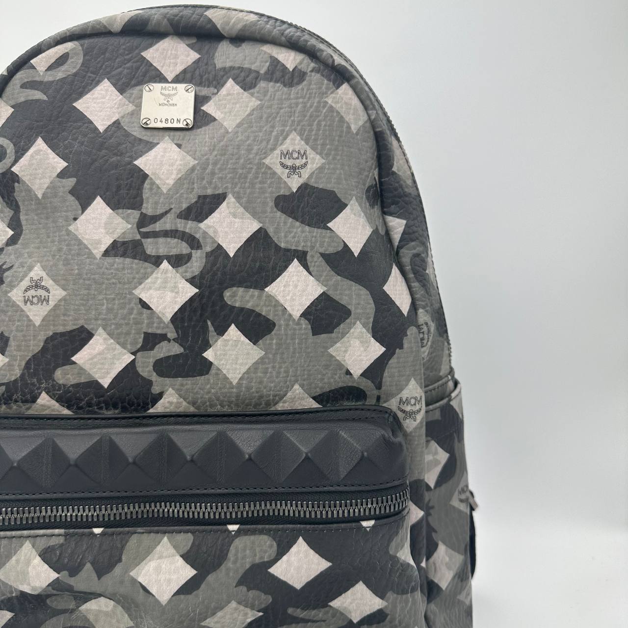 MCM Stark Camo Backpack Icon Luxe