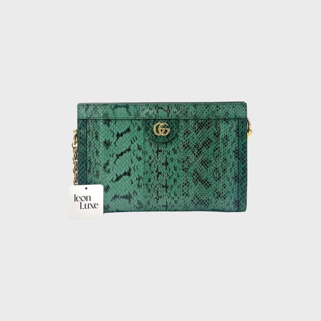 Gucci Green Snakeskin