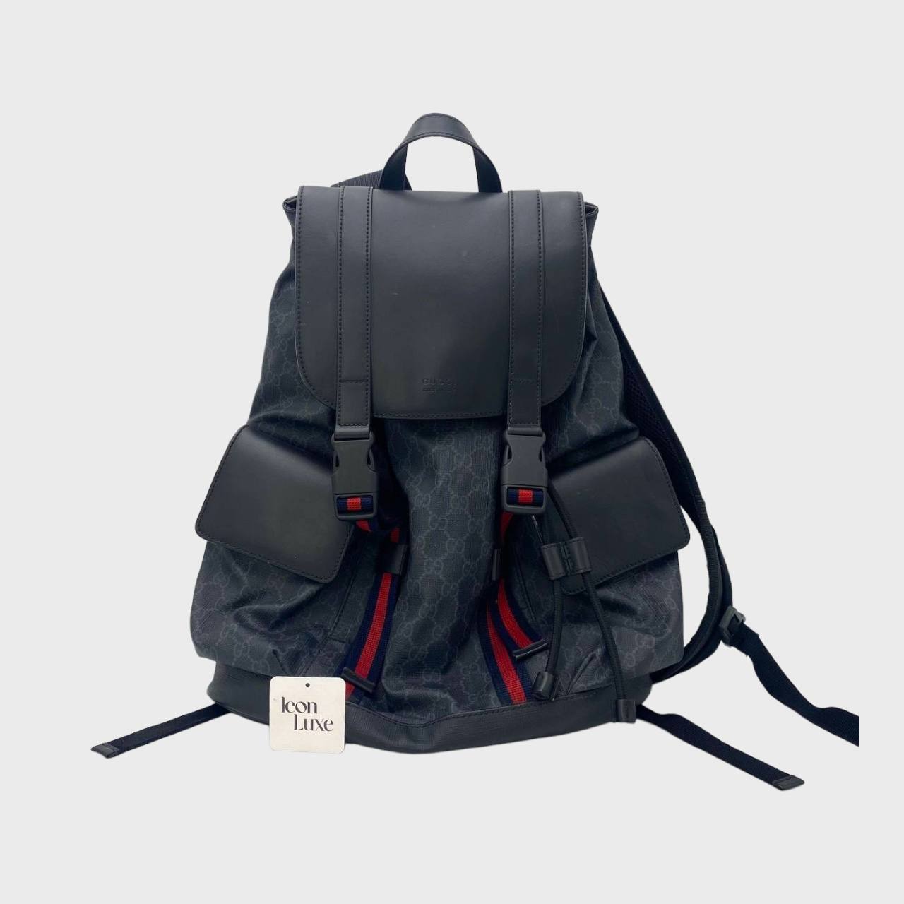 Gucci Guccissima Padlock Backpack