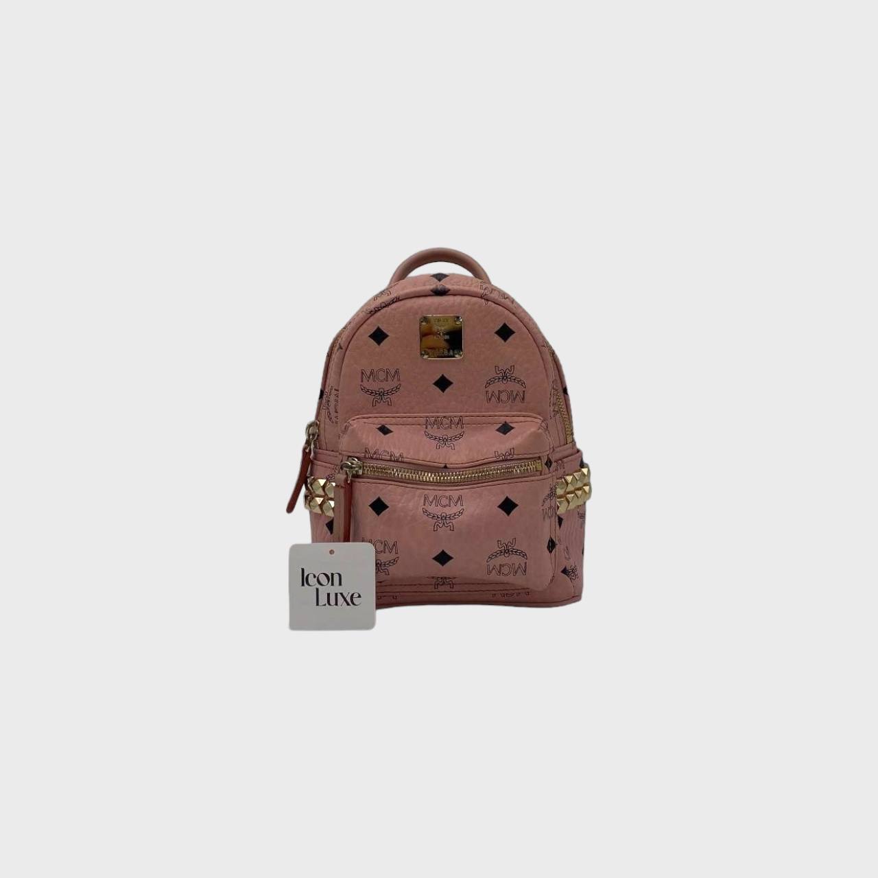 Mcm x mini stark backpack best sale