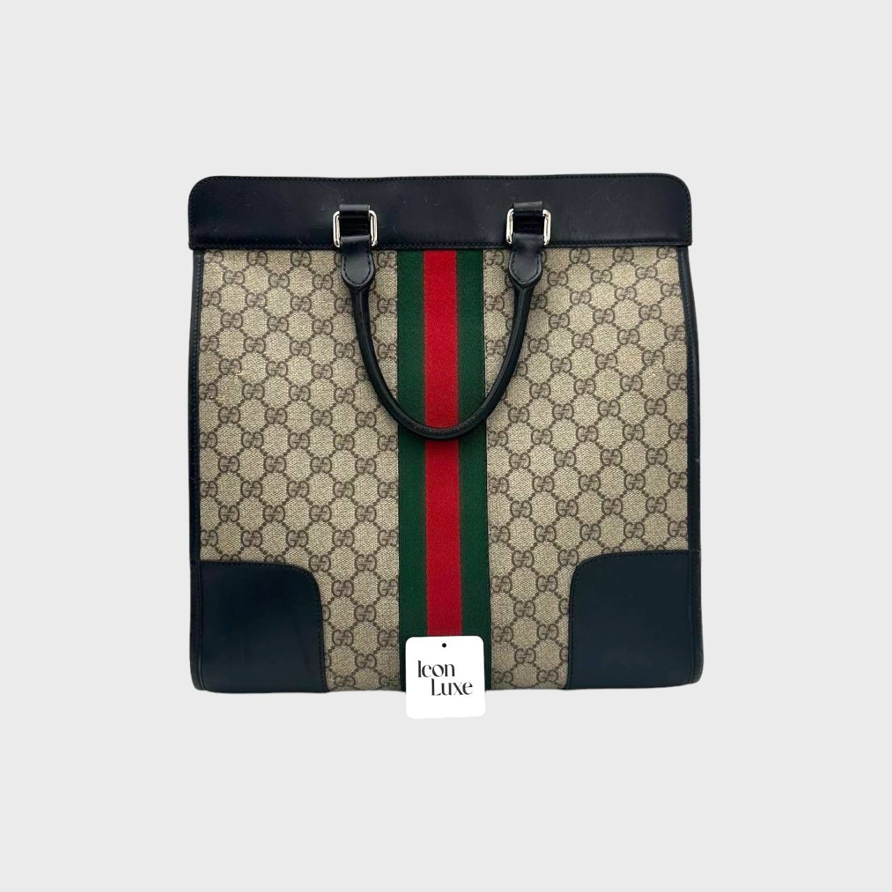 Gucci Monogram Web Briefcase