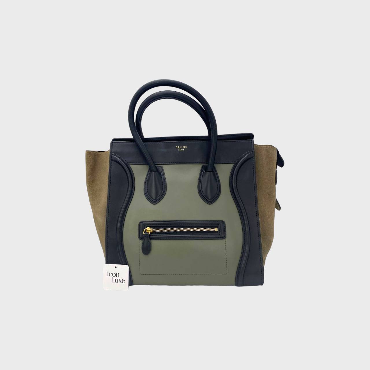 Celine Tote Bag Tri-Color Mini