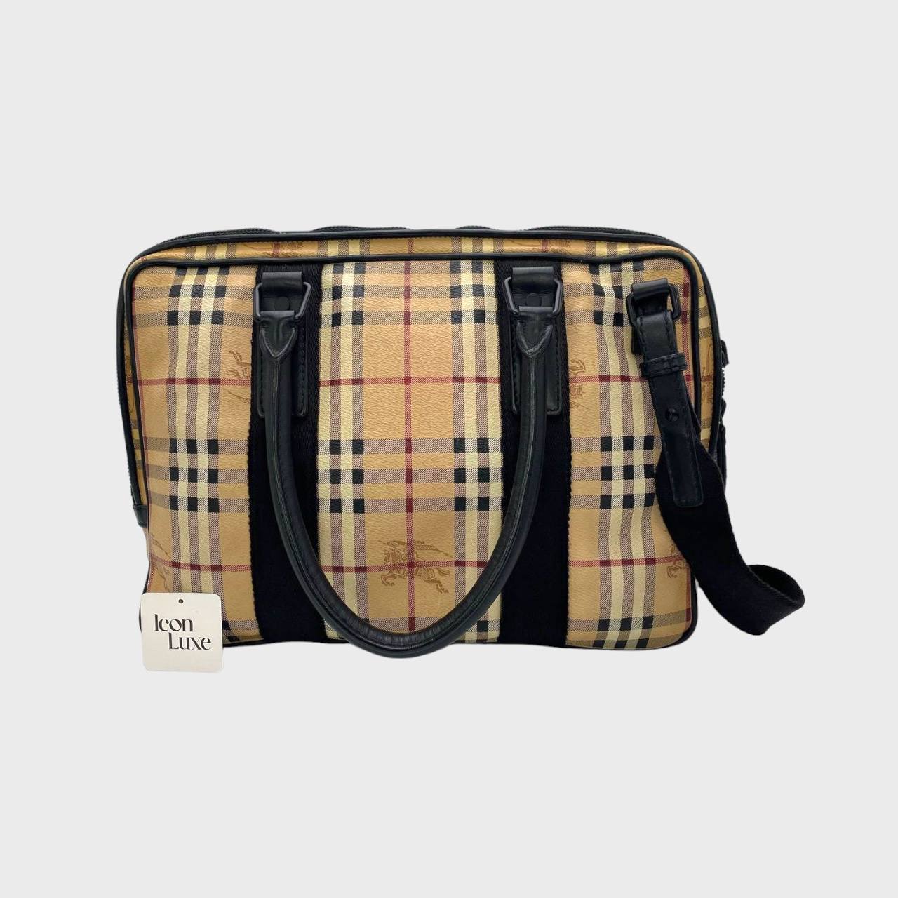 Burberry Haymarket Briefcase