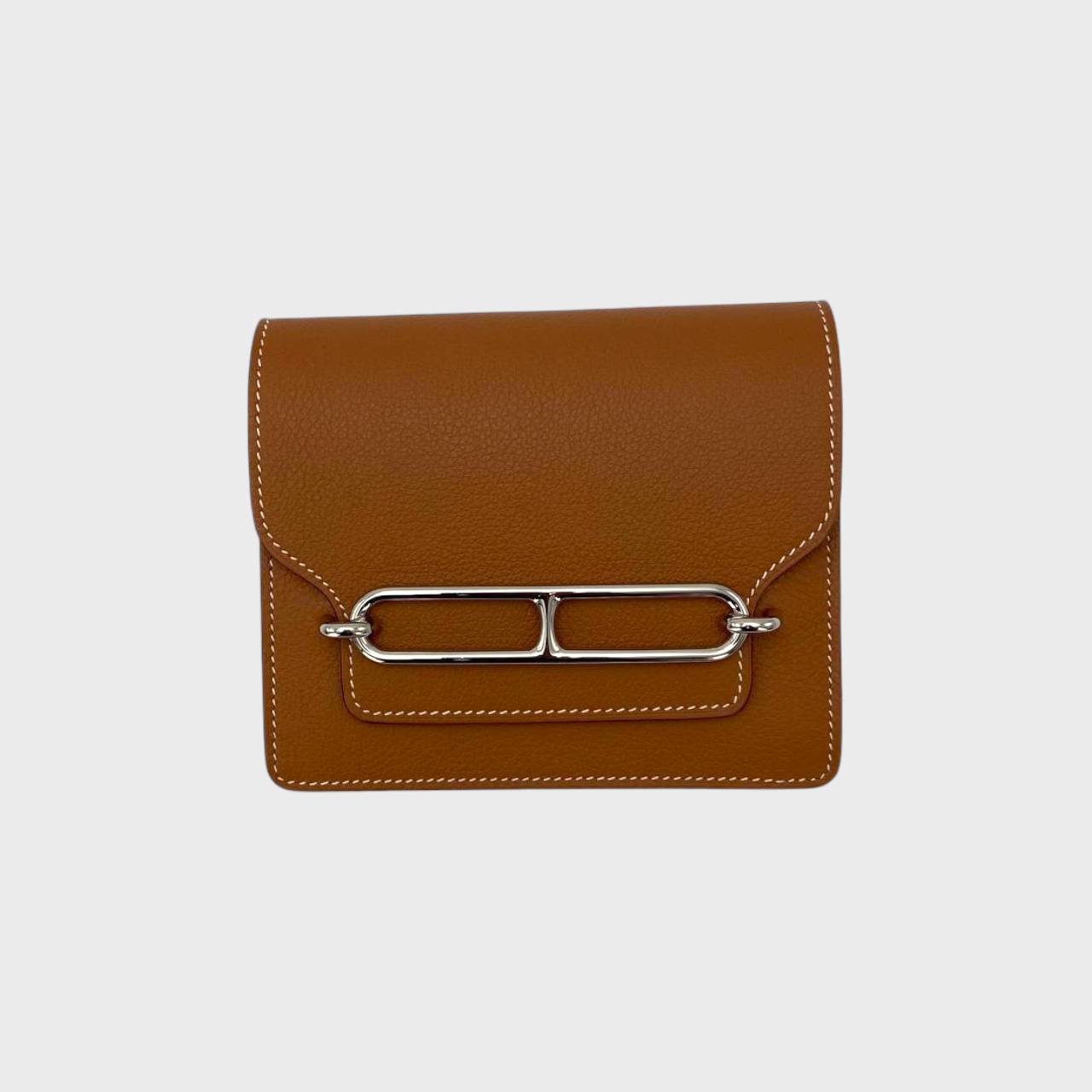 Hermes Roulis Slim Wallet Gold